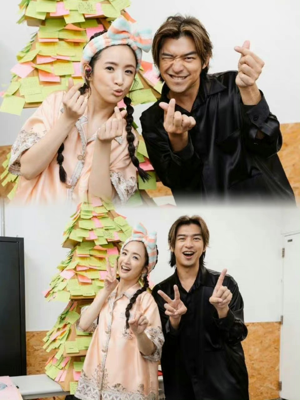 林依晨陈柏霖梦回我可能不会爱你# 陈柏霖惊喜现身林依晨出道21帜年