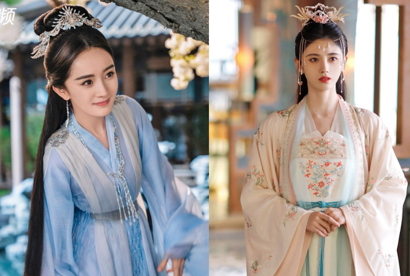 杨幂,鞠婧祎新戏磨皮滤镜打好打满后,制师:这么丑怎么见人?