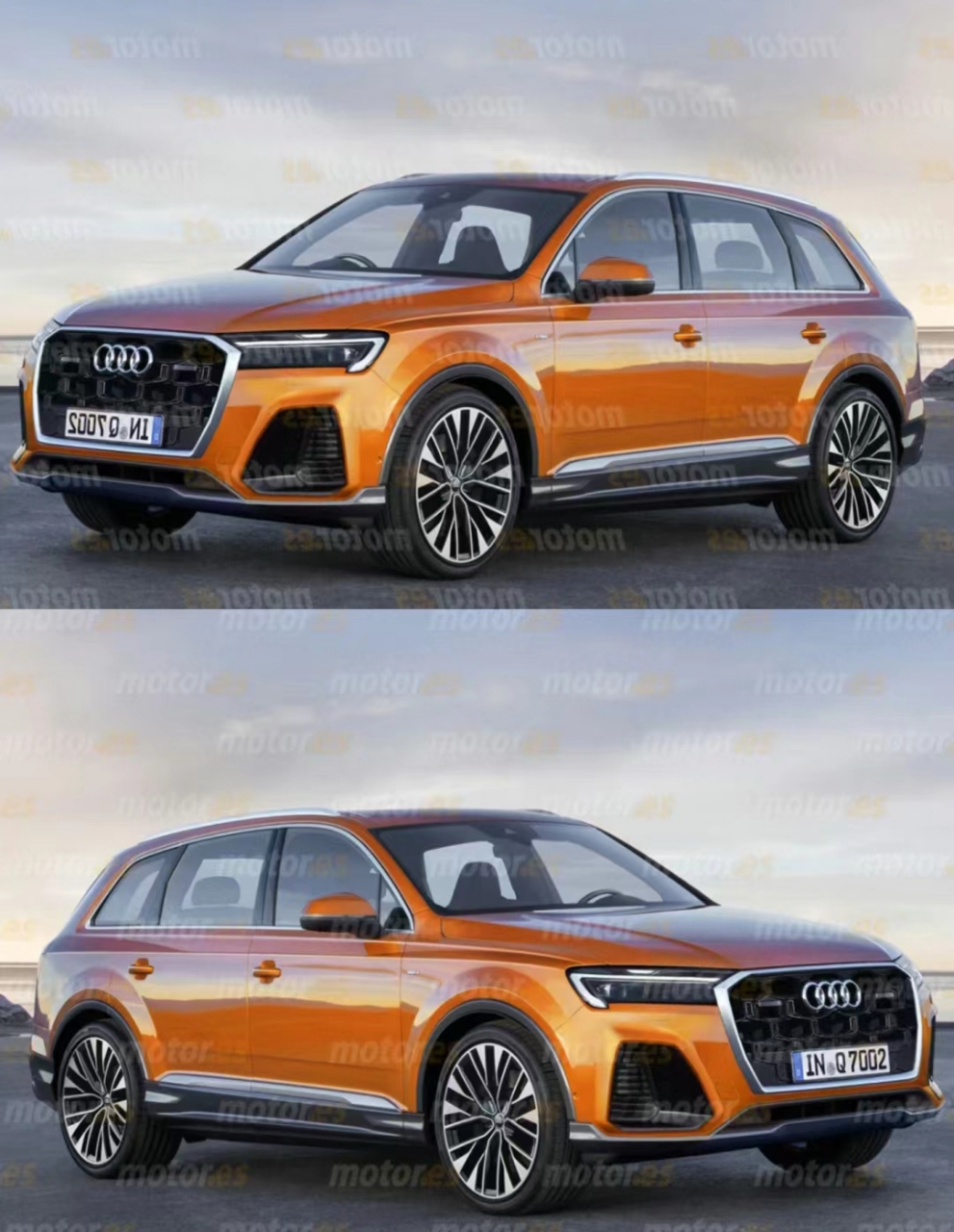 看了2024款奥迪q7,第一感觉就是外观造型越来越秀气了,与之对应的数字