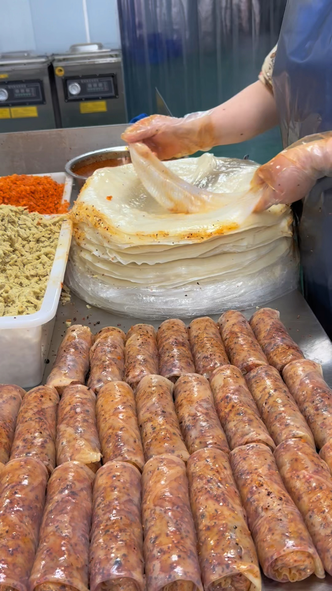 安徽皖北家乡美食卷面皮