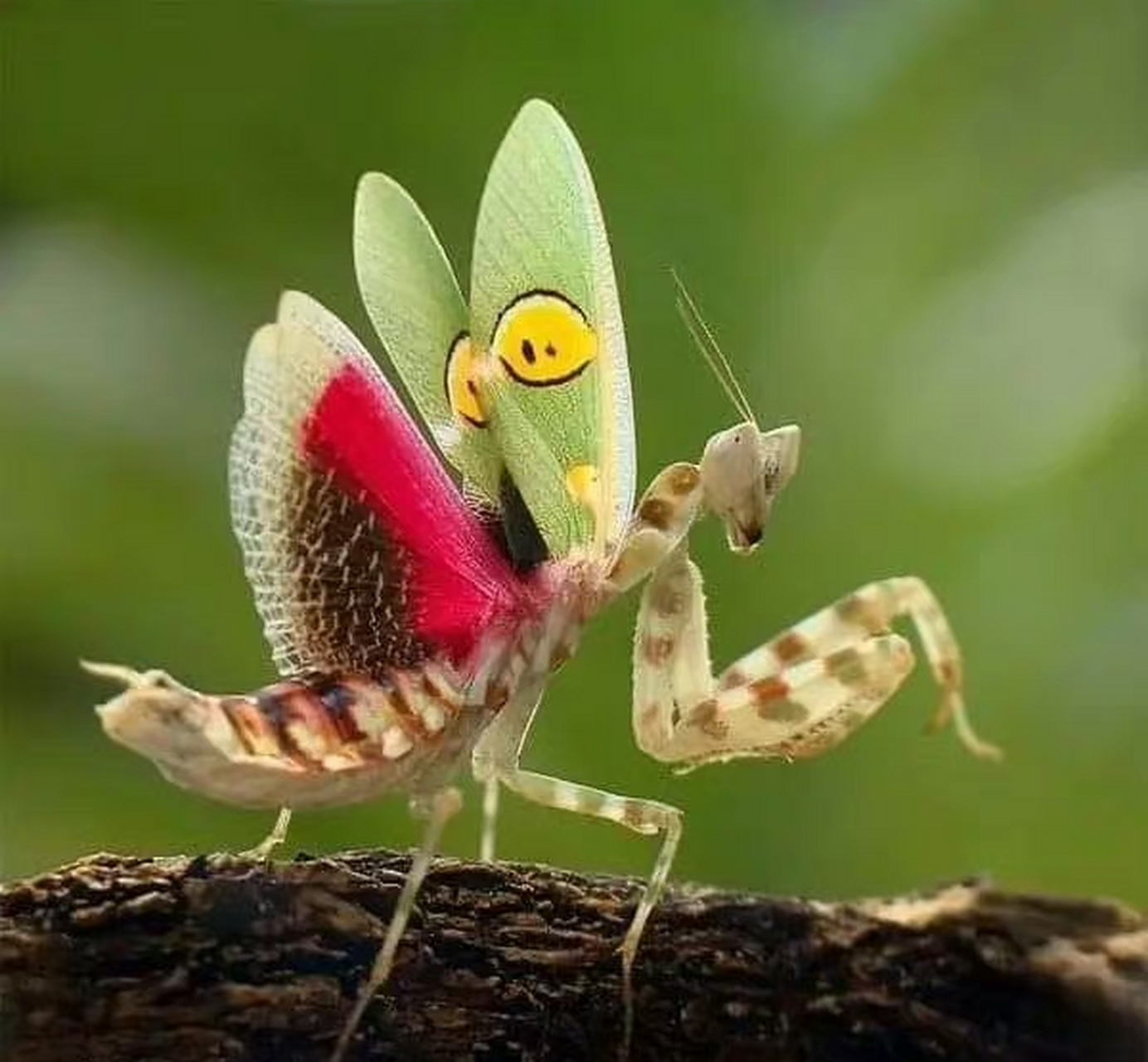 刺花螳螂,这也太美了吧,日常感叹大自然的神奇. 67