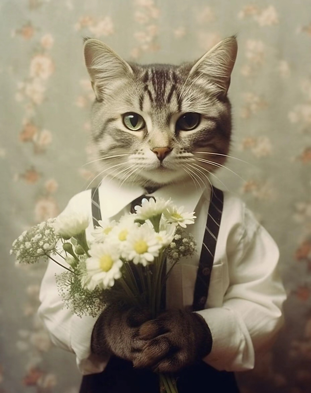 人模猫样绅士#猫咪# #猫