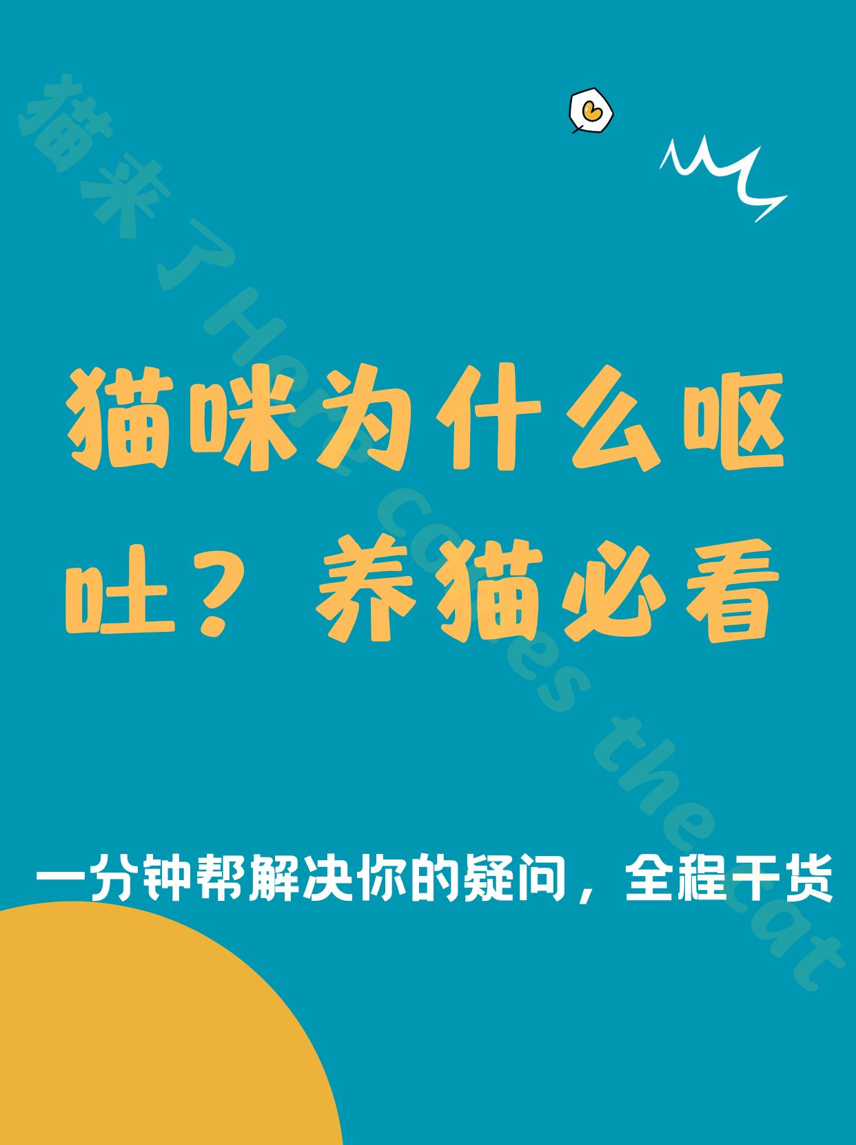 猫咪为什么会呕吐 猫咪为什么会呕吐