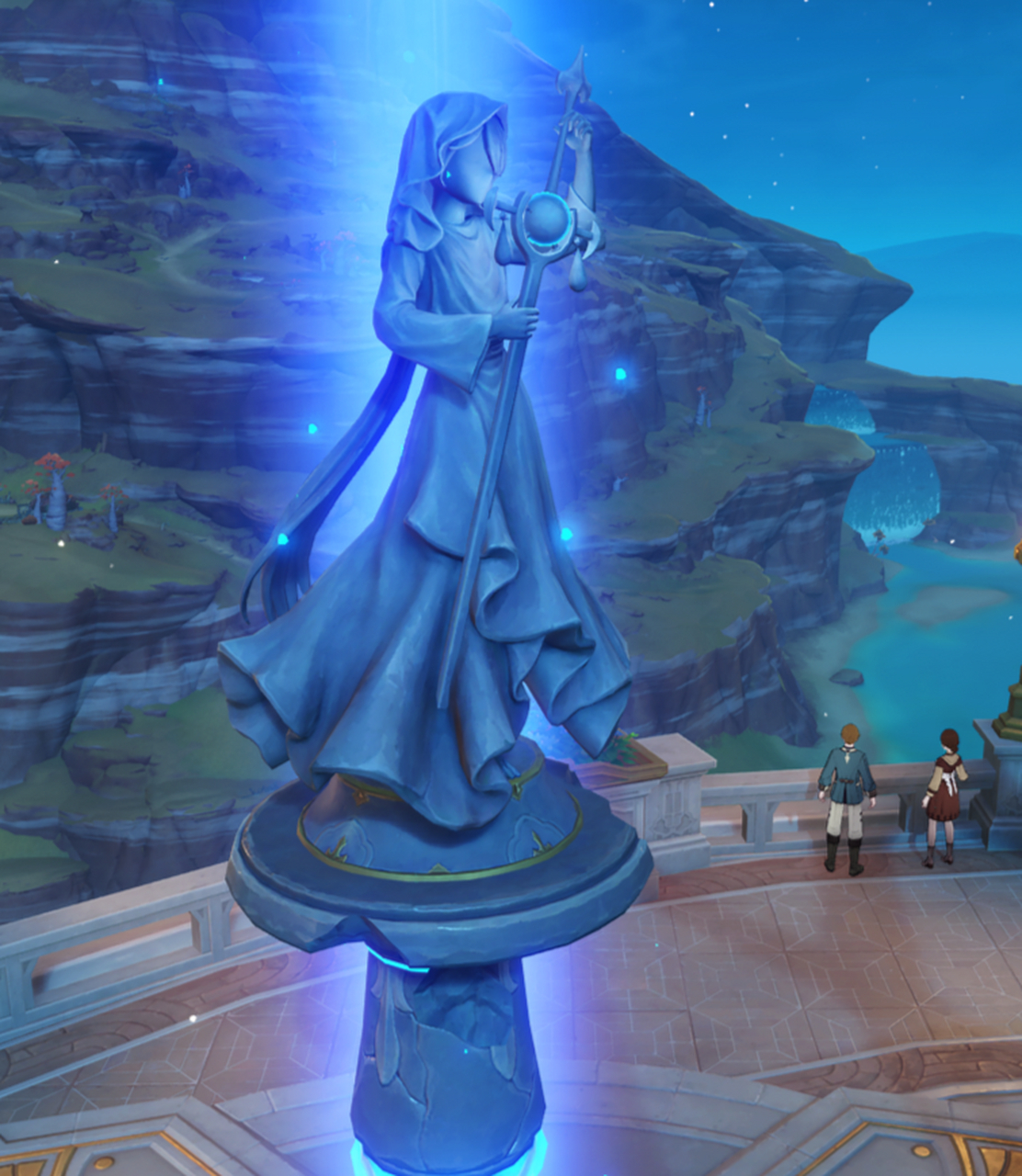 芙宁娜的水七天神像五官不清,抓紧时间收集水神瞳供奉!