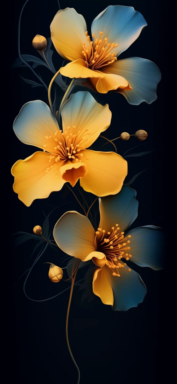 每日壁纸秀,黑色背景壁纸,深邃的黑 #百度秋冬打卡挑战赛