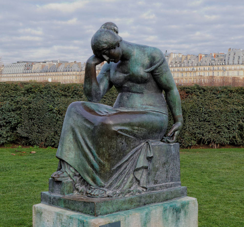 马约尔的象征主义雕塑