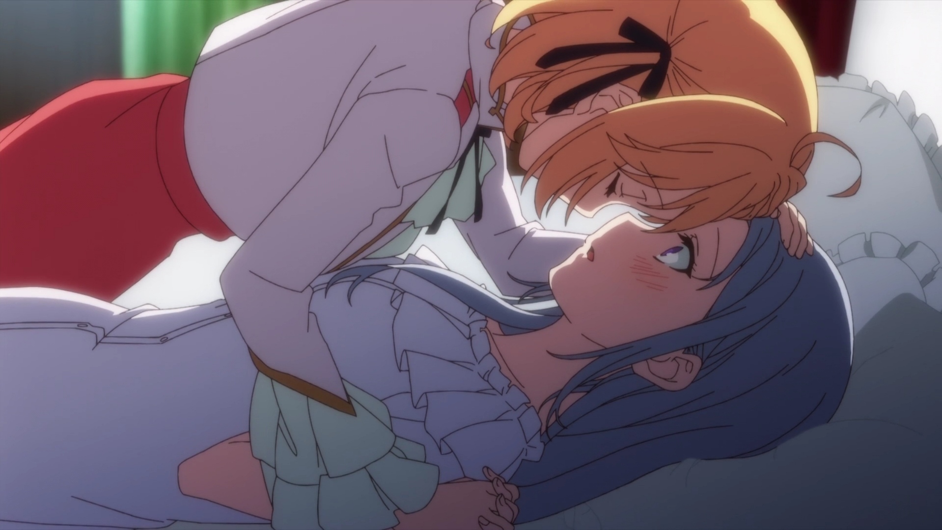 百合动漫:尤菲莉亚内心坚冰融化,朝着安妮丝菲亚迈出了第一步