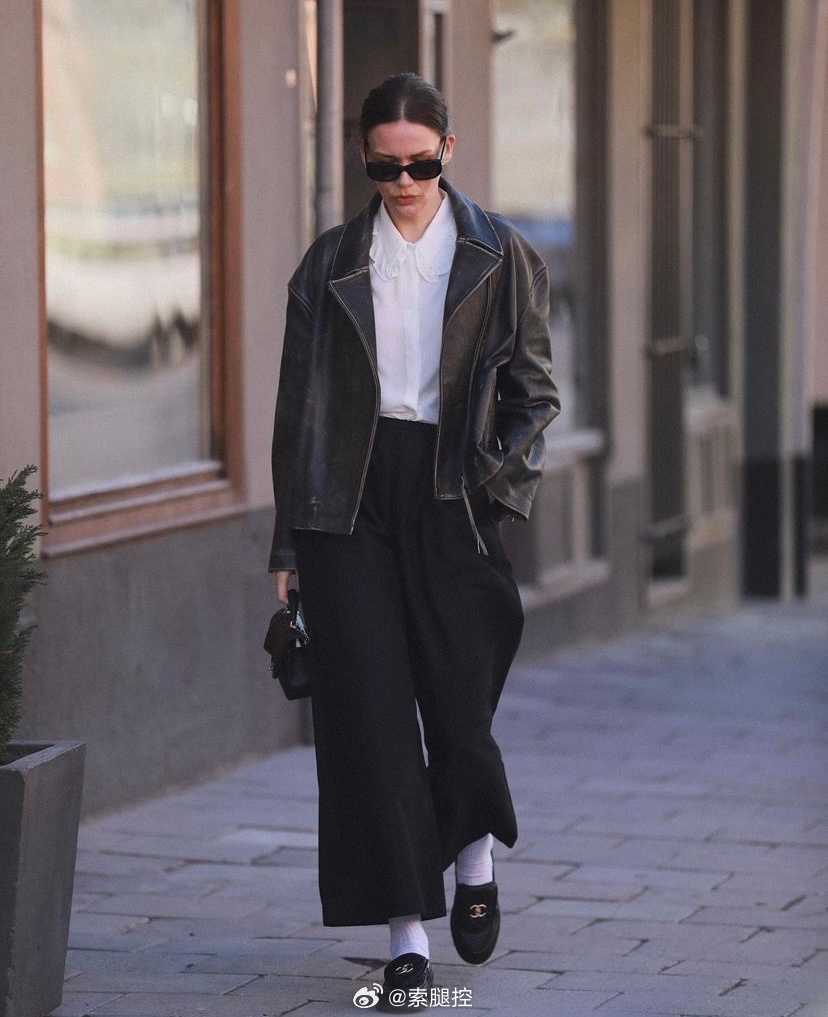 早秋简约穿搭,瑞典时尚博主carolineblomst示范,高级感的秘密