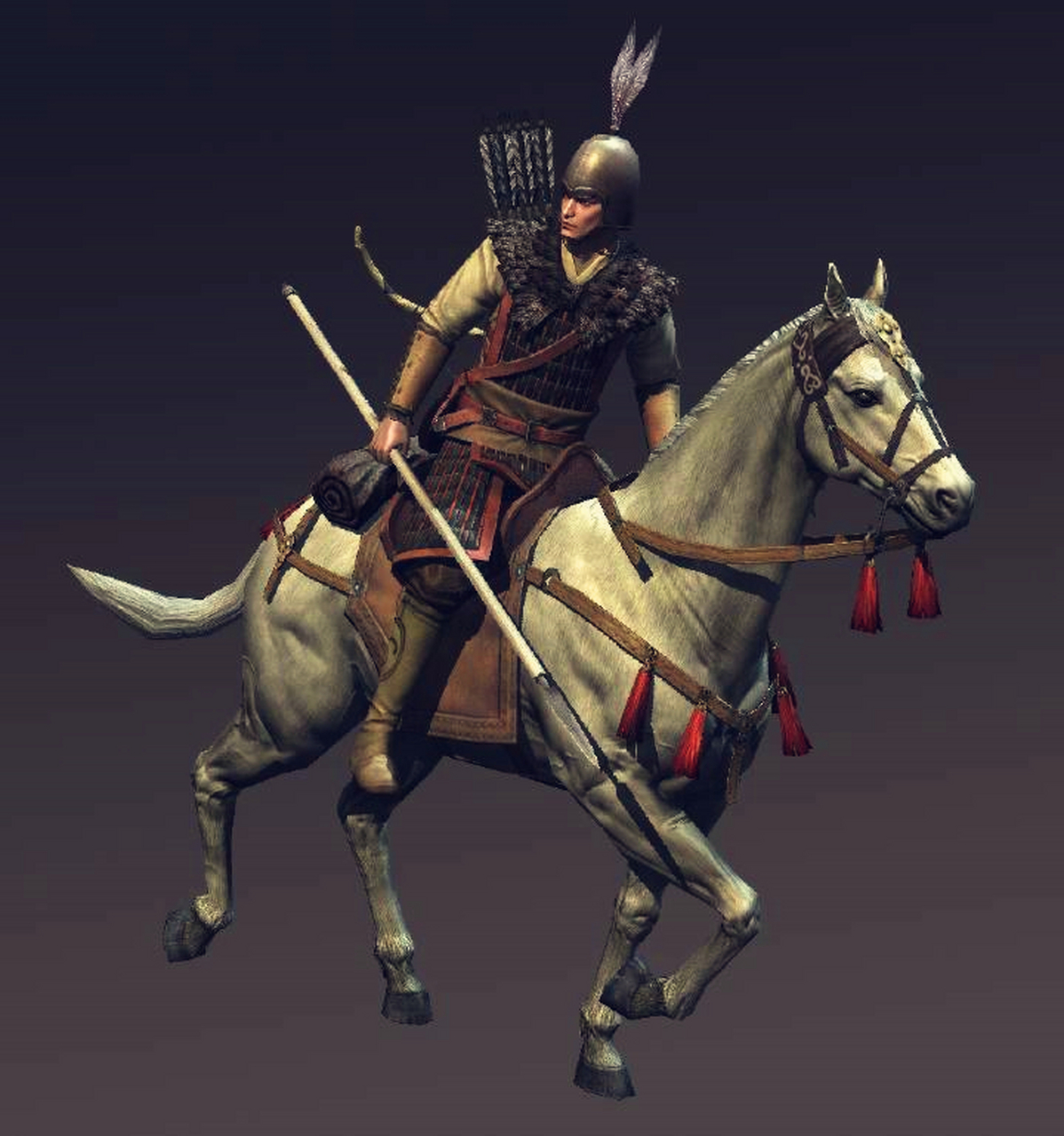 白马义从,公孙瓒专属 西凉铁骑,马腾麾下 飞熊军,董卓亲军 虎贲军