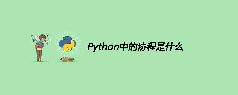 什么是 Python 中的协程