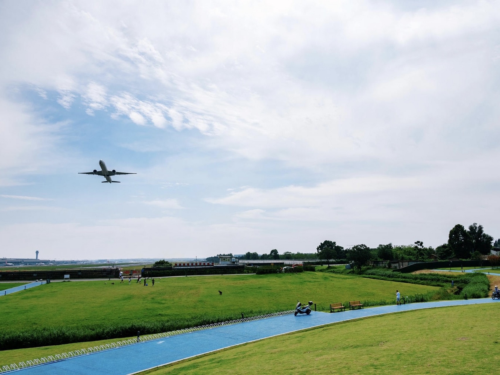 空港中央公园图片