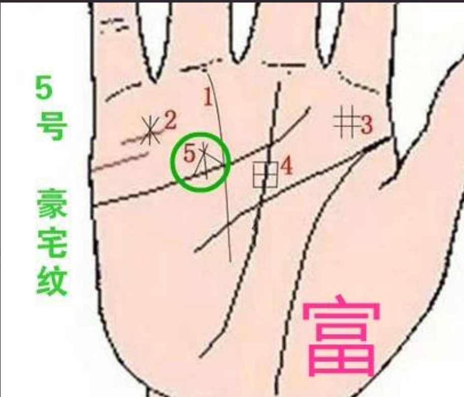 男人手握守财纹,招财守财全不愁,天生富贵无忧的好手相