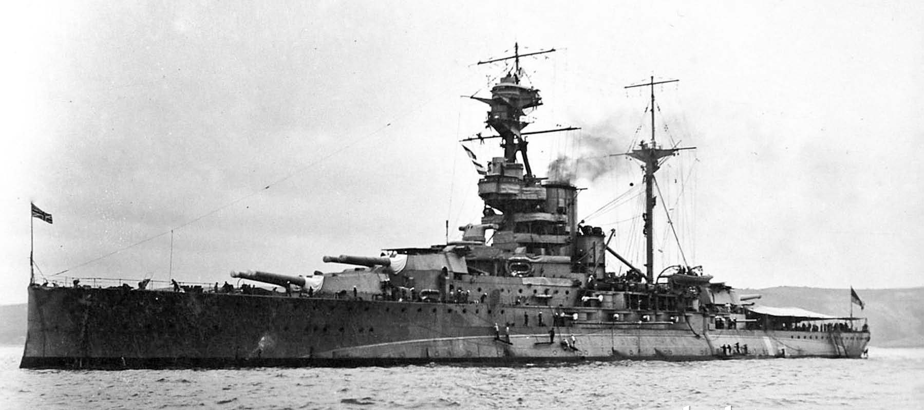 战舰欣赏:英国海军 复仇级战列舰