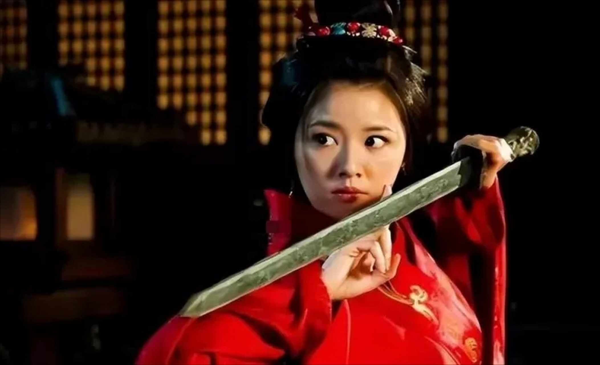 新婚之夜孙氏秀眉含怒:"刘备,你这个小人.