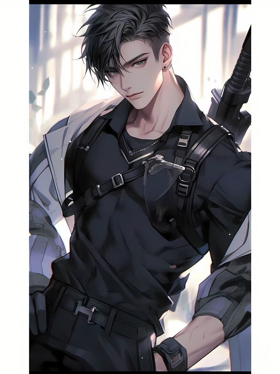 你的安全由我守护,专属保镖已上线 #二次元# #ai绘画# #ai共创计划