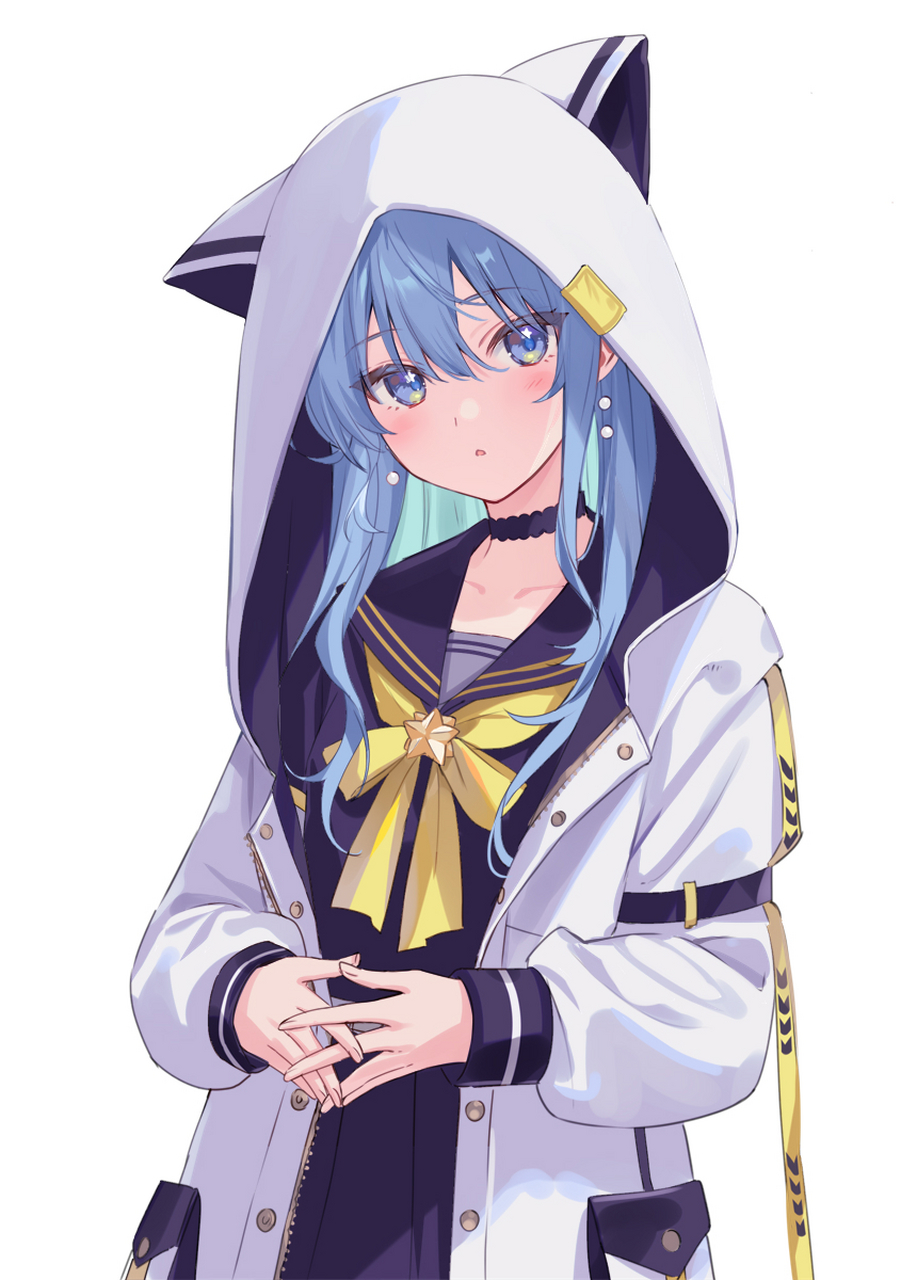 连衣帽少女#二次元# #二次元美图# #我爱二次元