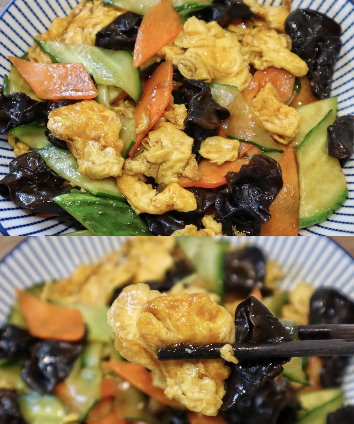 减脂又好吃的木须鸡蛋