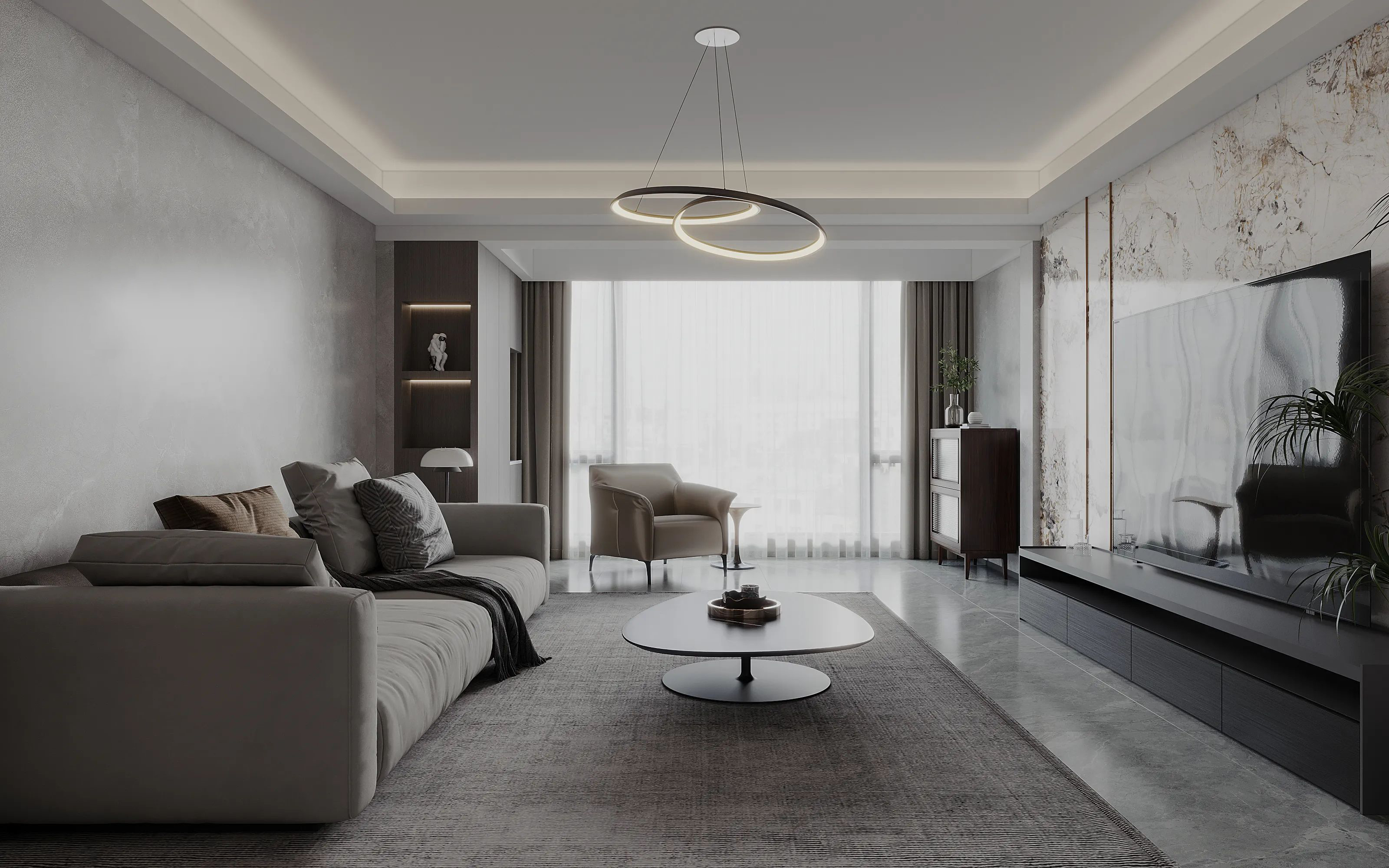 艺术涂料体现生活态度,菲罗威亚打造现代轻奢之家的精致与实用!