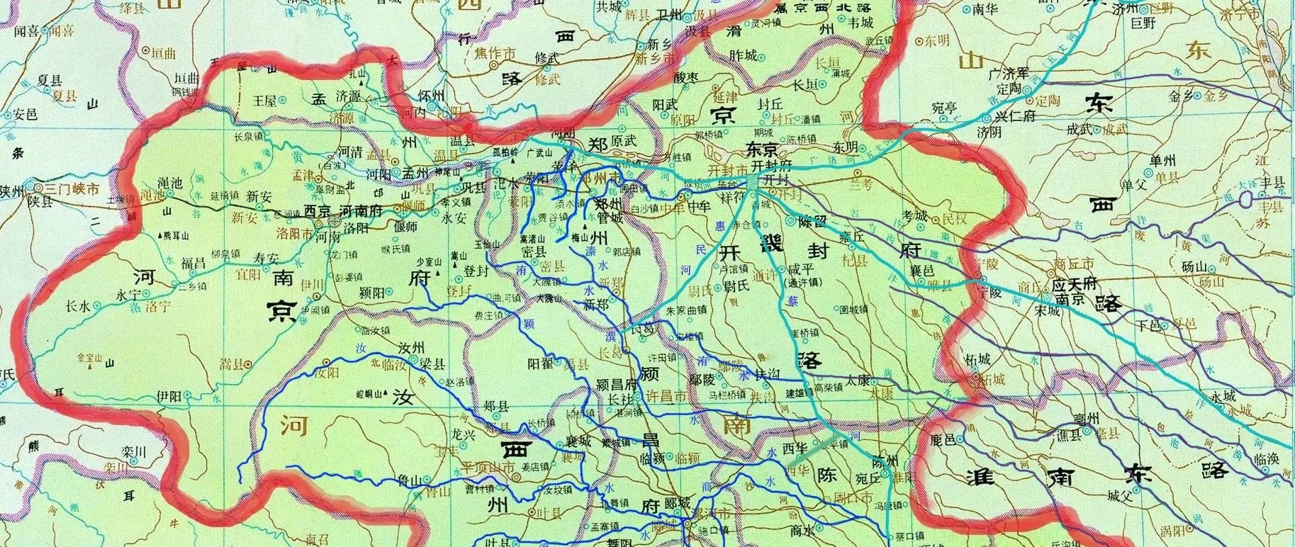 为什么说蔡河是北宋汴京四渠中最复杂的一条运河?