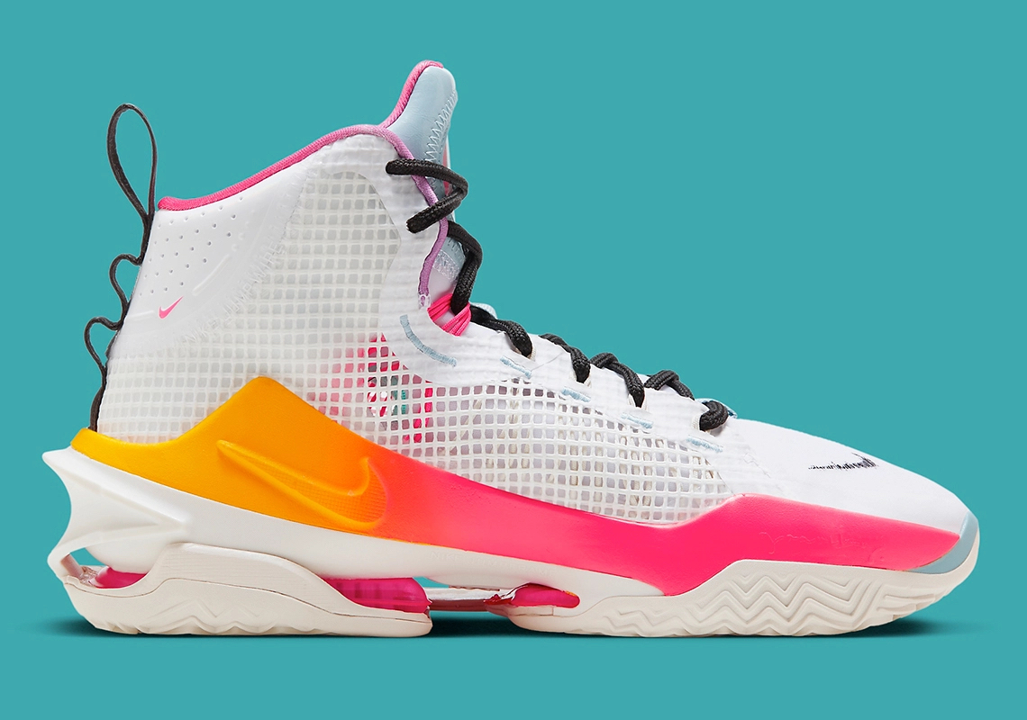 活泼的渐变色为 nike gt zoom jump 注入活力