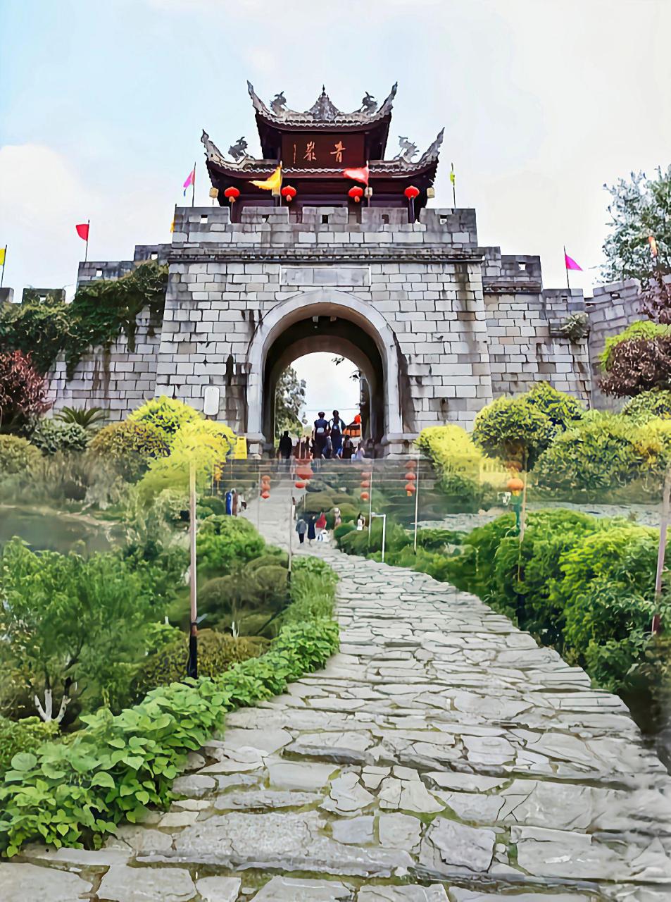 青岩古镇——位于中国贵州省贵阳市花溪区南部,是贵州四大古镇之一.