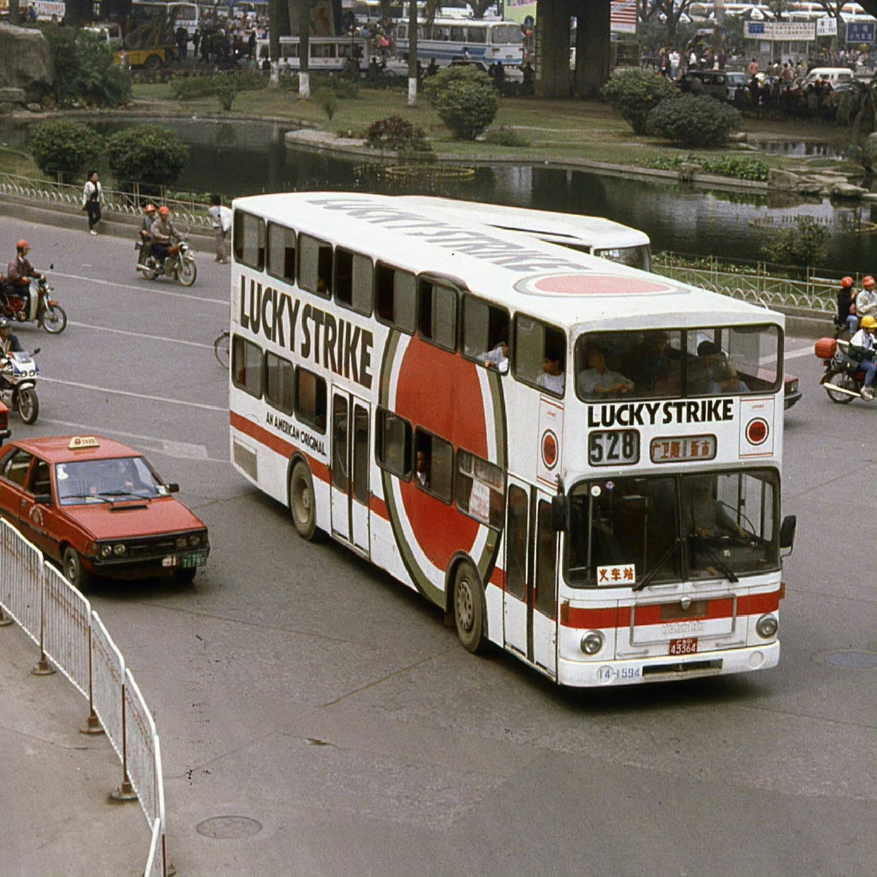 1995年的广州双层巴士 676767