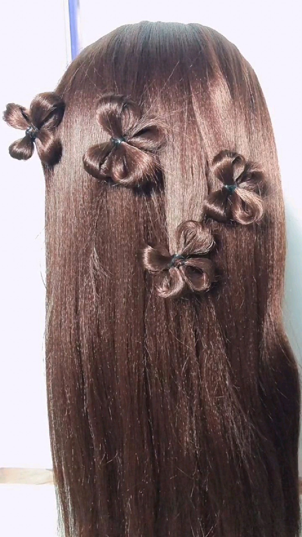 四叶草编发,太美了