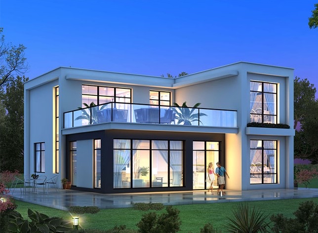 推荐3款农村很火的现代风别墅,简约不简单,真正的好看又实用!