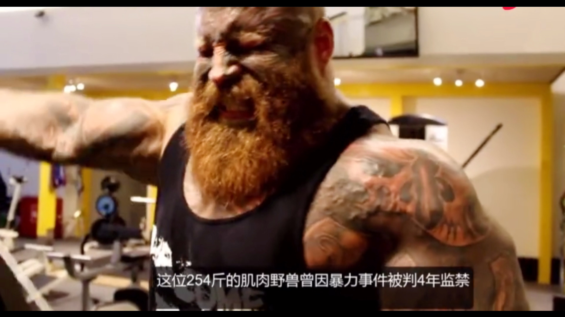 肌肉男中纹身最猛,纹身界中肌肉最牛,一天九顿来维持肌肉