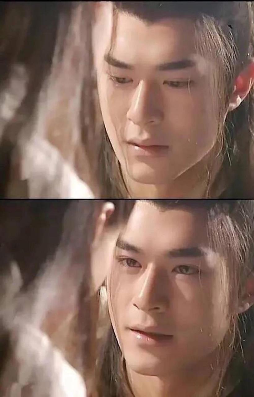 古天乐最近出席宣传活动的照片,眼角像是用线吊起来,显得面目狰狞,看