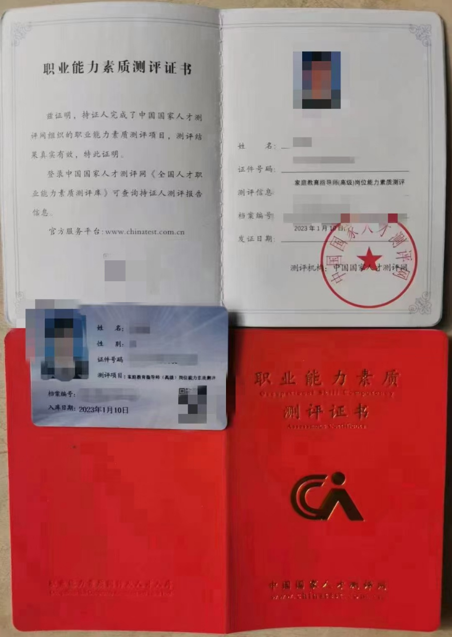 中国国家人才测评网 线上学习 (带卡片带高级)双章培训职业能力人才