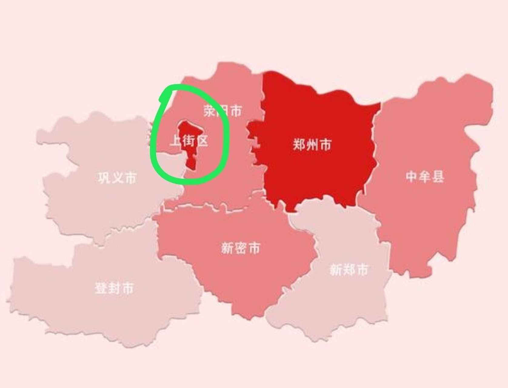 上街区,郑州市区的"飞地,为啥会在这里划为市区?
