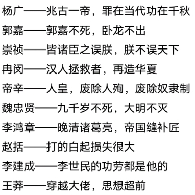 网友评选的网庙十哲!