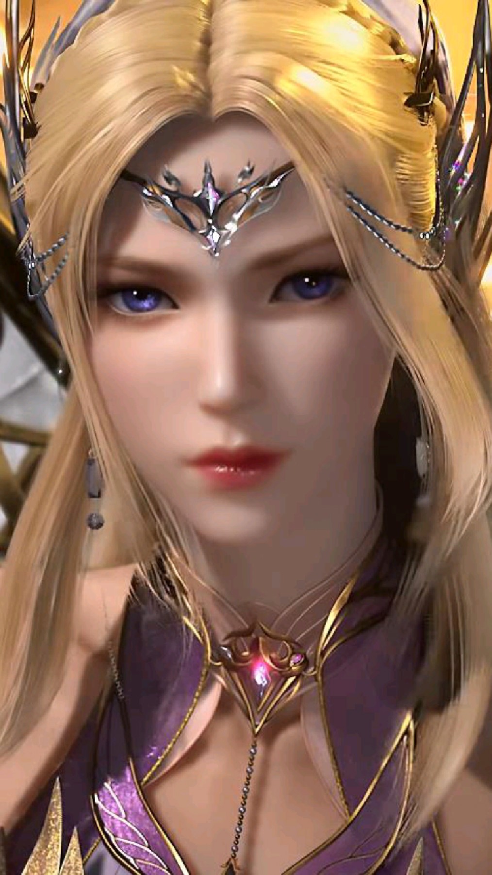 千仞雪得知唐三成神,将被打得节节败退,神位都破碎了