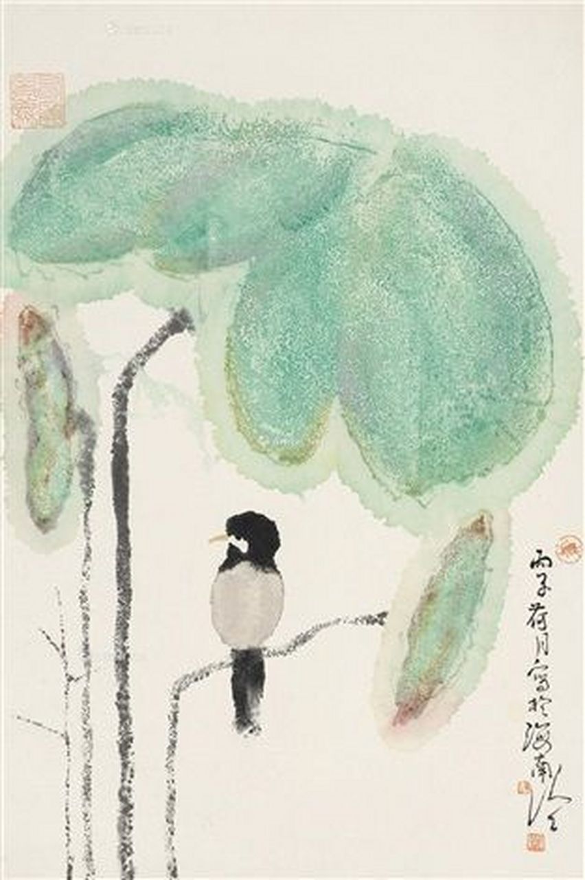 陈家泠chen jialing ​​​ #绘画欣赏#