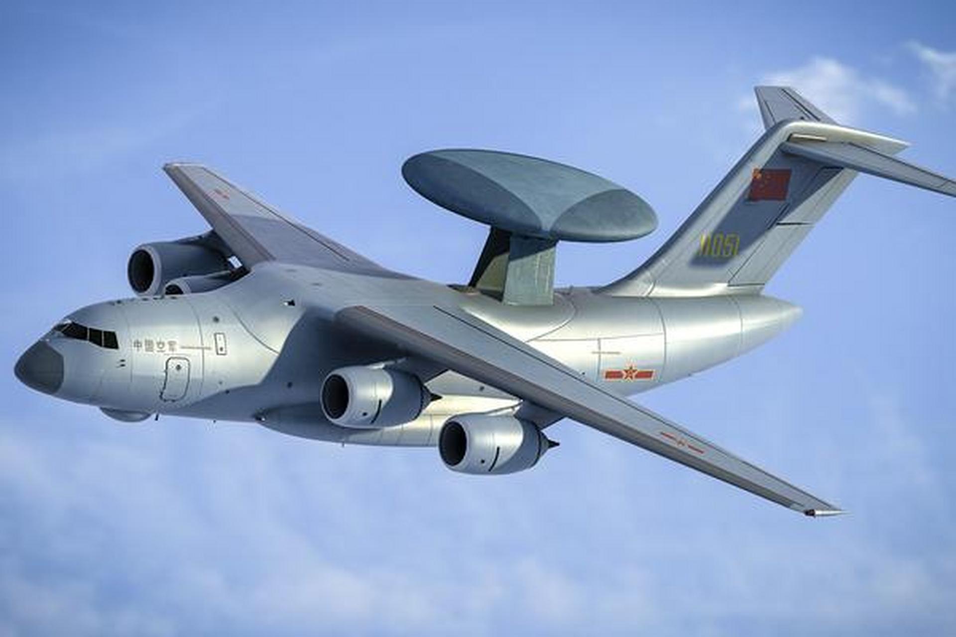 在中国空警-3000预警机面前再无隐身飞机了!
