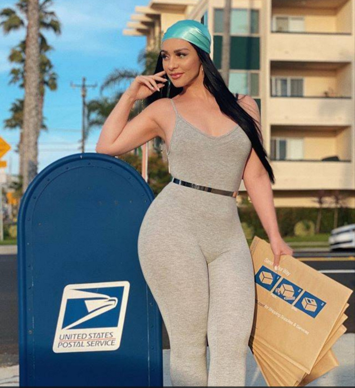 大码模特维多利亚·凯.