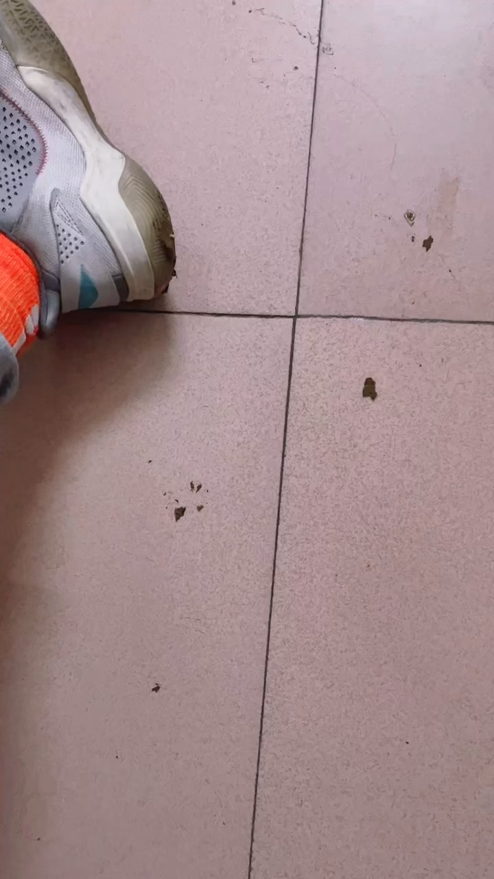 我去,打球回来,才发现踩到狗屎了,真的太臭了.