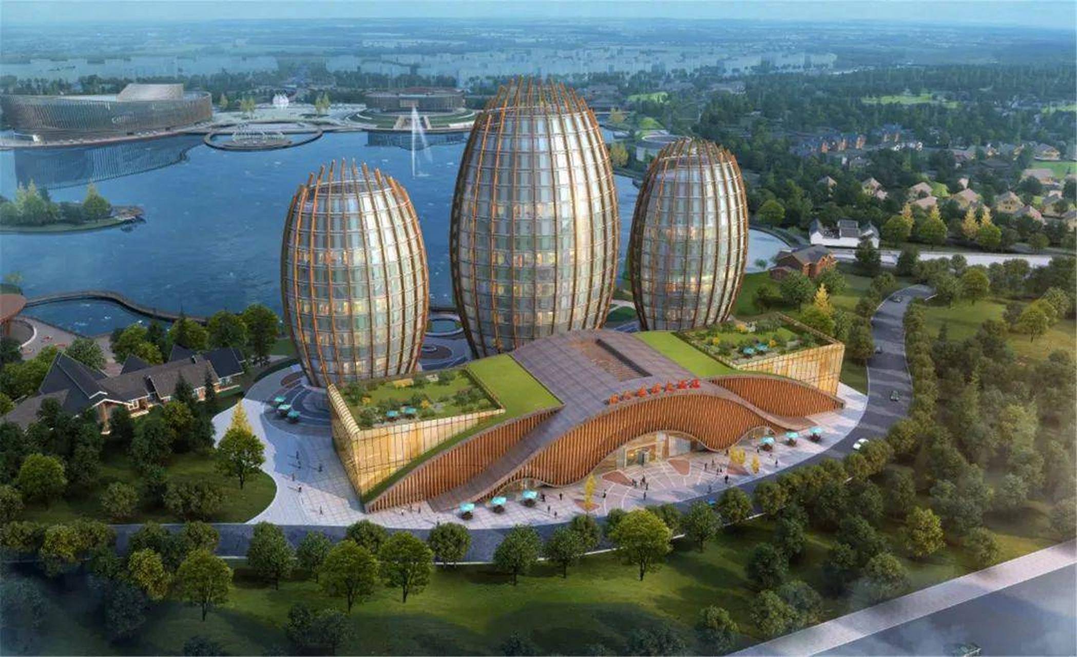 赣州城市客厅酒店位于中国家具制造名城—江西省南康市特色小镇内.