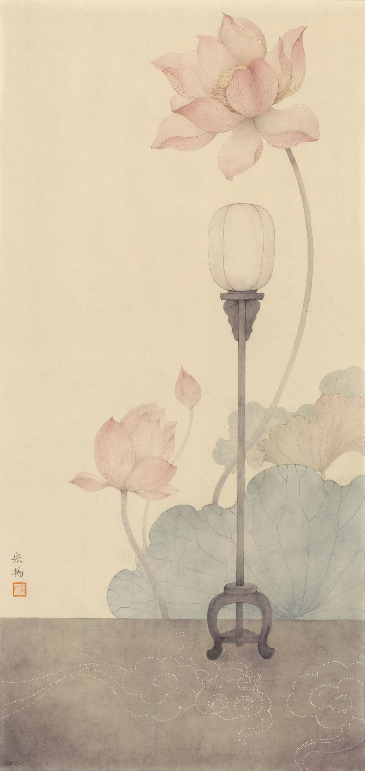 国画家|宋扬的工笔画,温婉沉静!