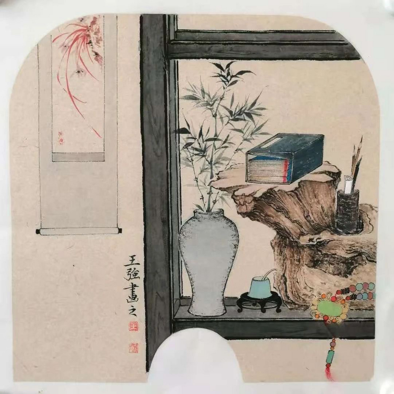 王强中国画作品欣赏!