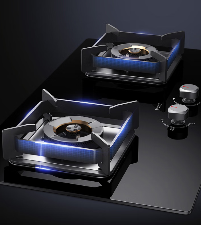vatti华帝燃气灶jzt-i10072b,一级能效,5.0kw大火力,评测分享
