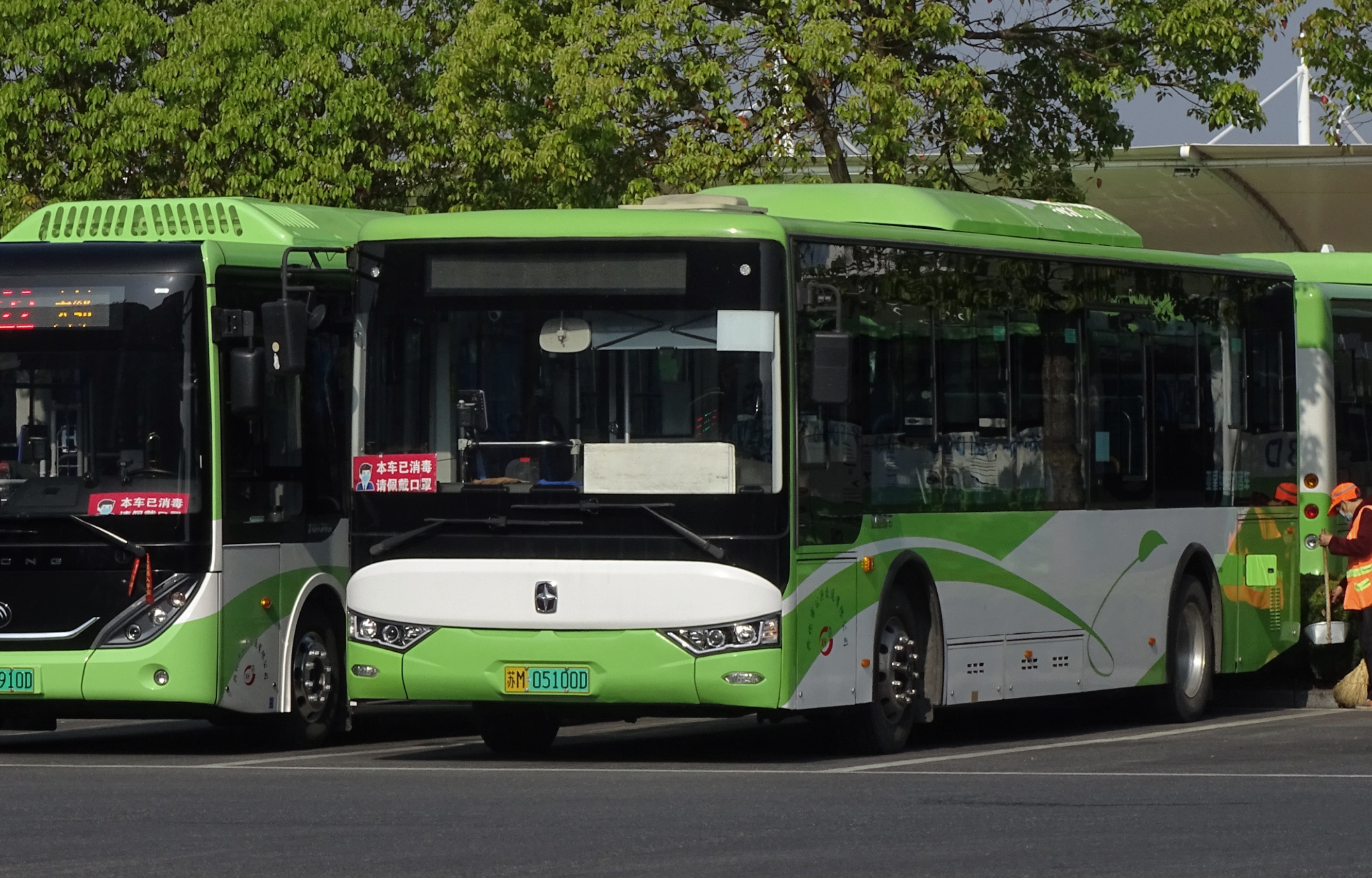 泰州兴化公交车拍摄合集(2)