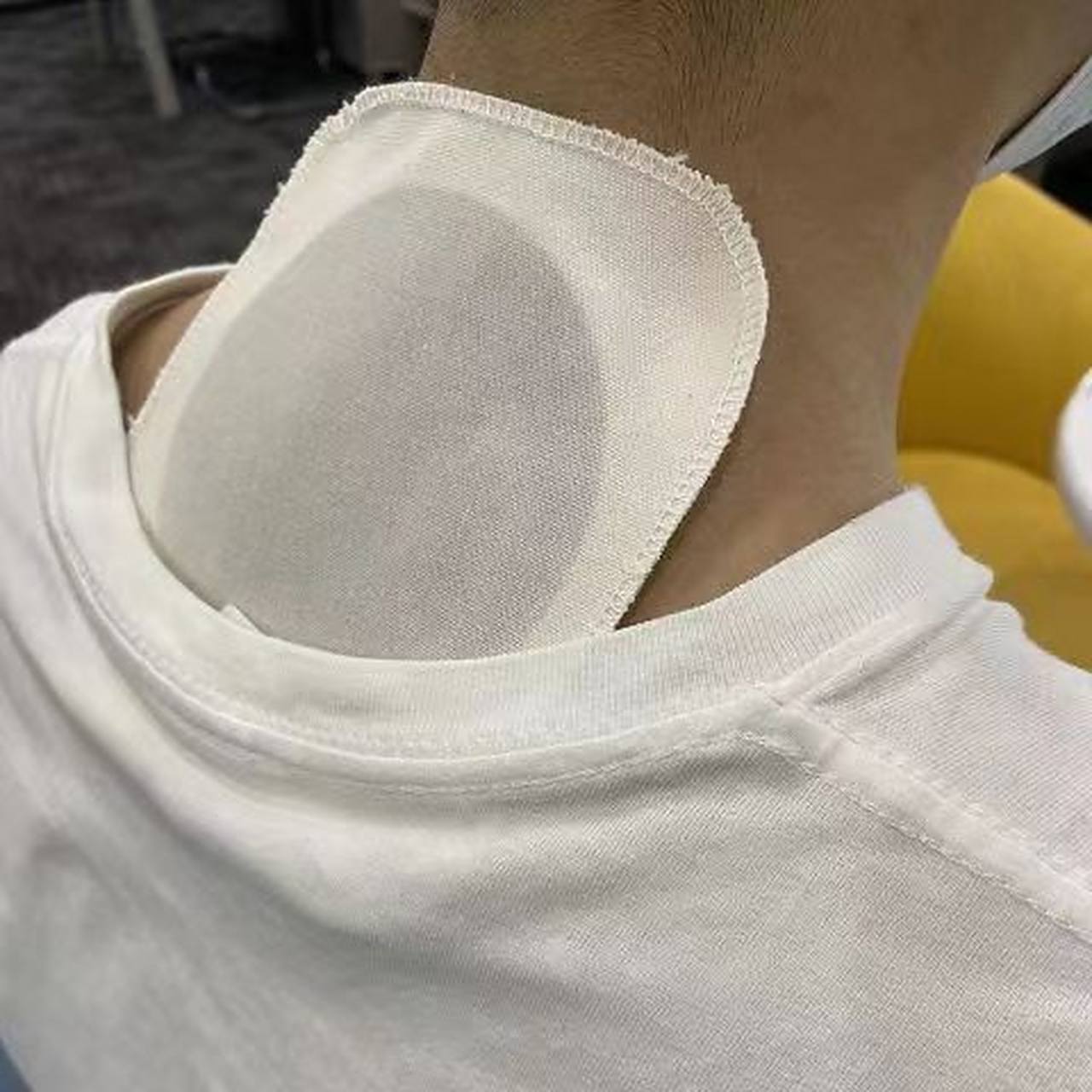 膏药贴敷示意图