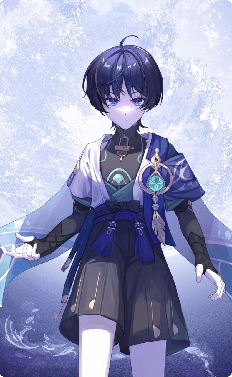 "俯看凡尘"  转自来瓶陈醋呗#漫画# #原神