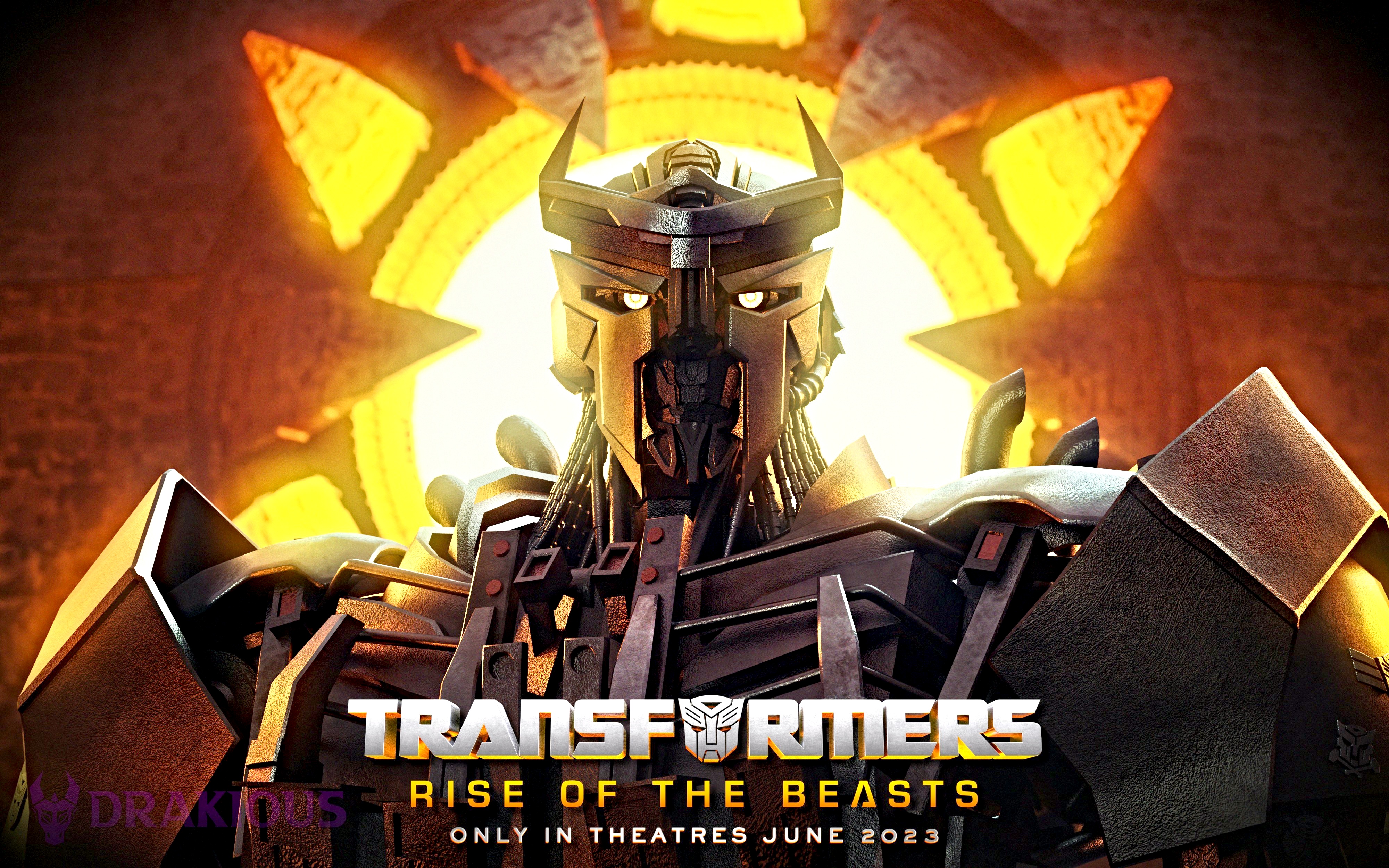 建模欣赏:《变形金刚:超能勇士崛起》天灾建模