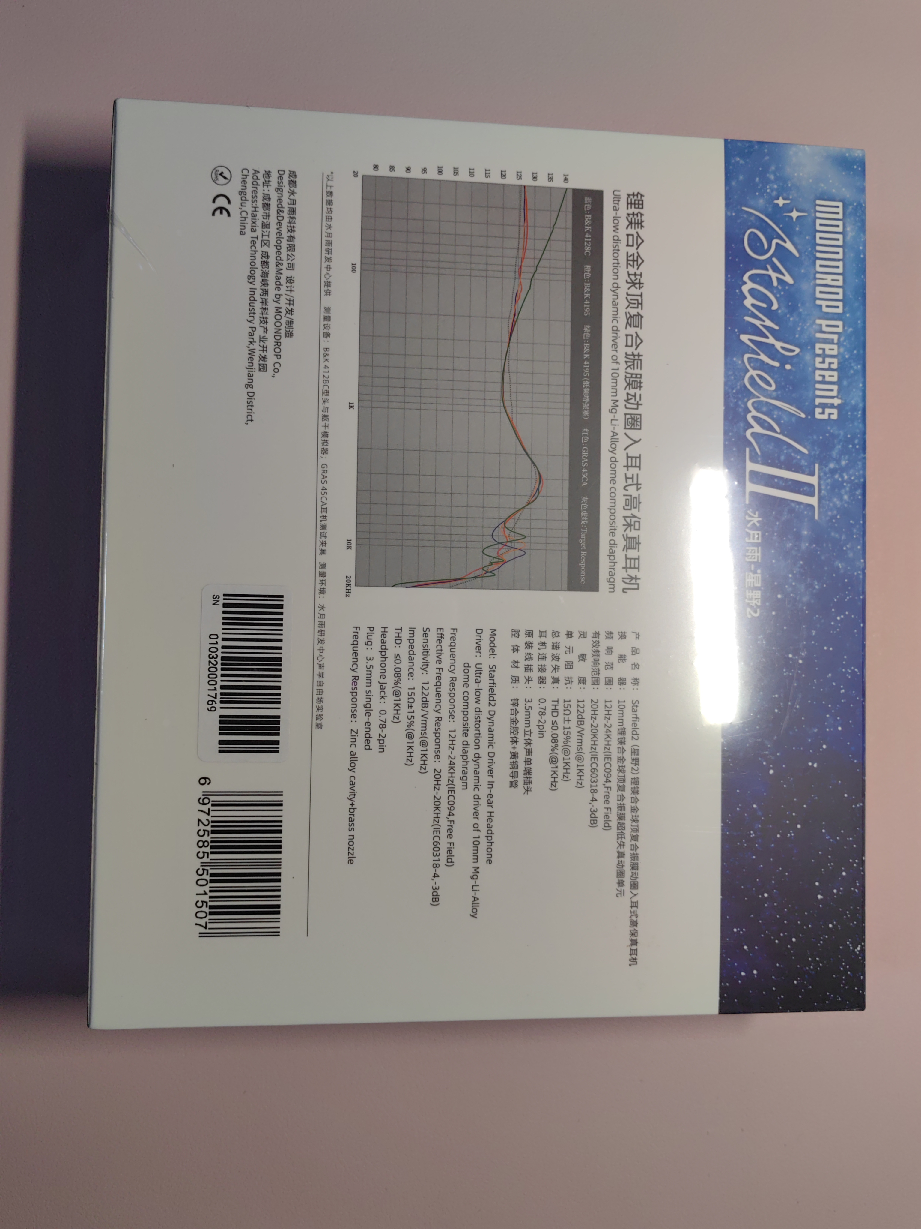 水月雨,星野ii,开箱