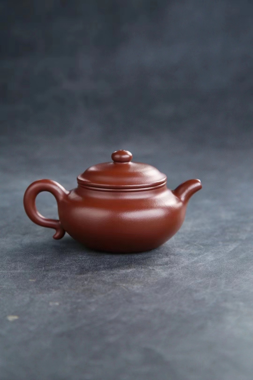 大亨仿古壶全手精工原矿紫朱泥 容量190cc 仿古壶,一说由清代邵大亨