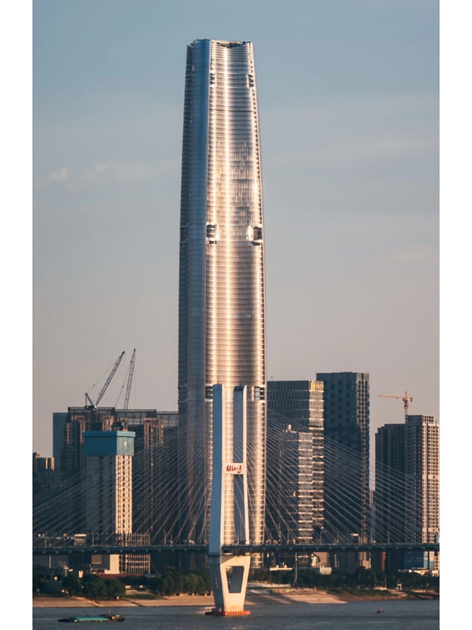 中西部第一高楼——武汉绿地中心475.6m|||武汉绿地中心大厦(wuhan gr