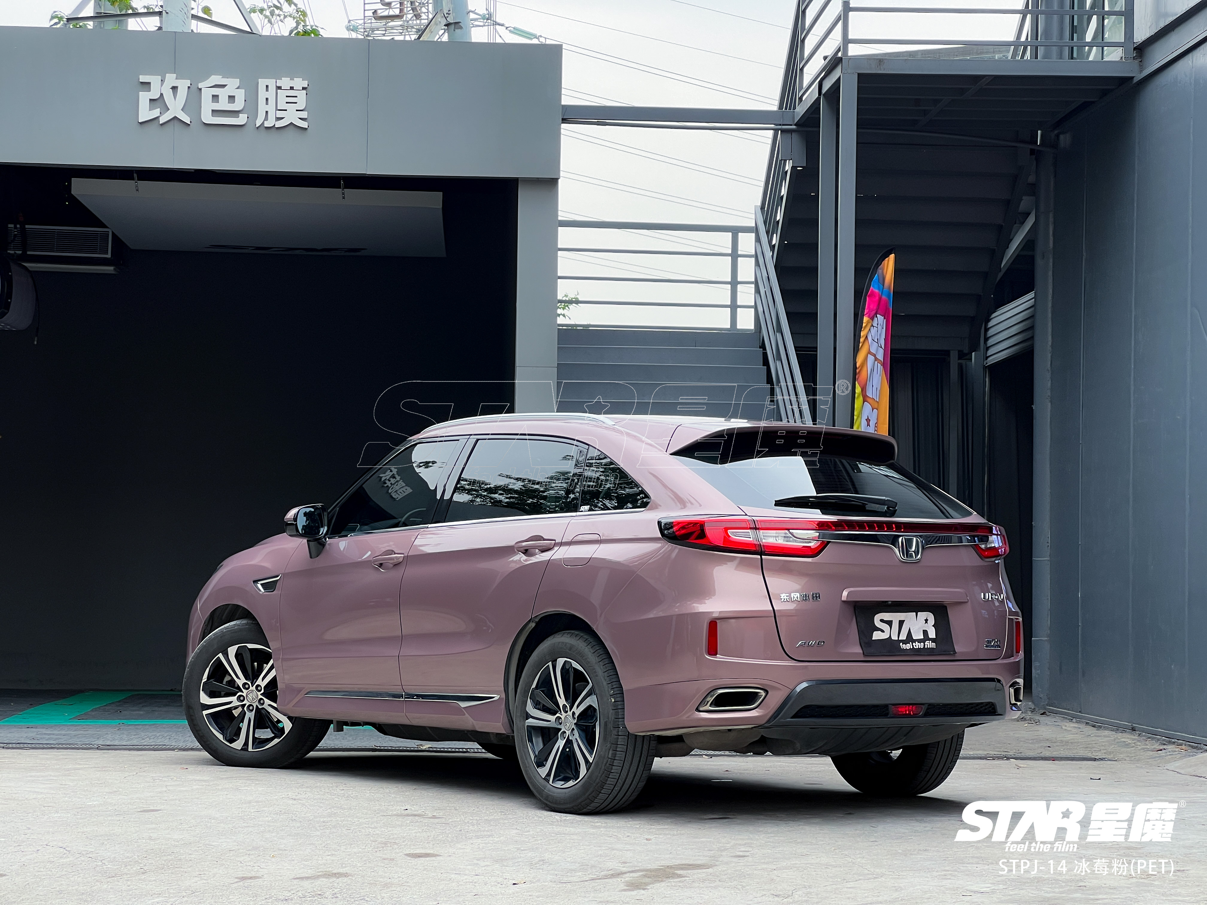 本田冠道 pet冰莓粉